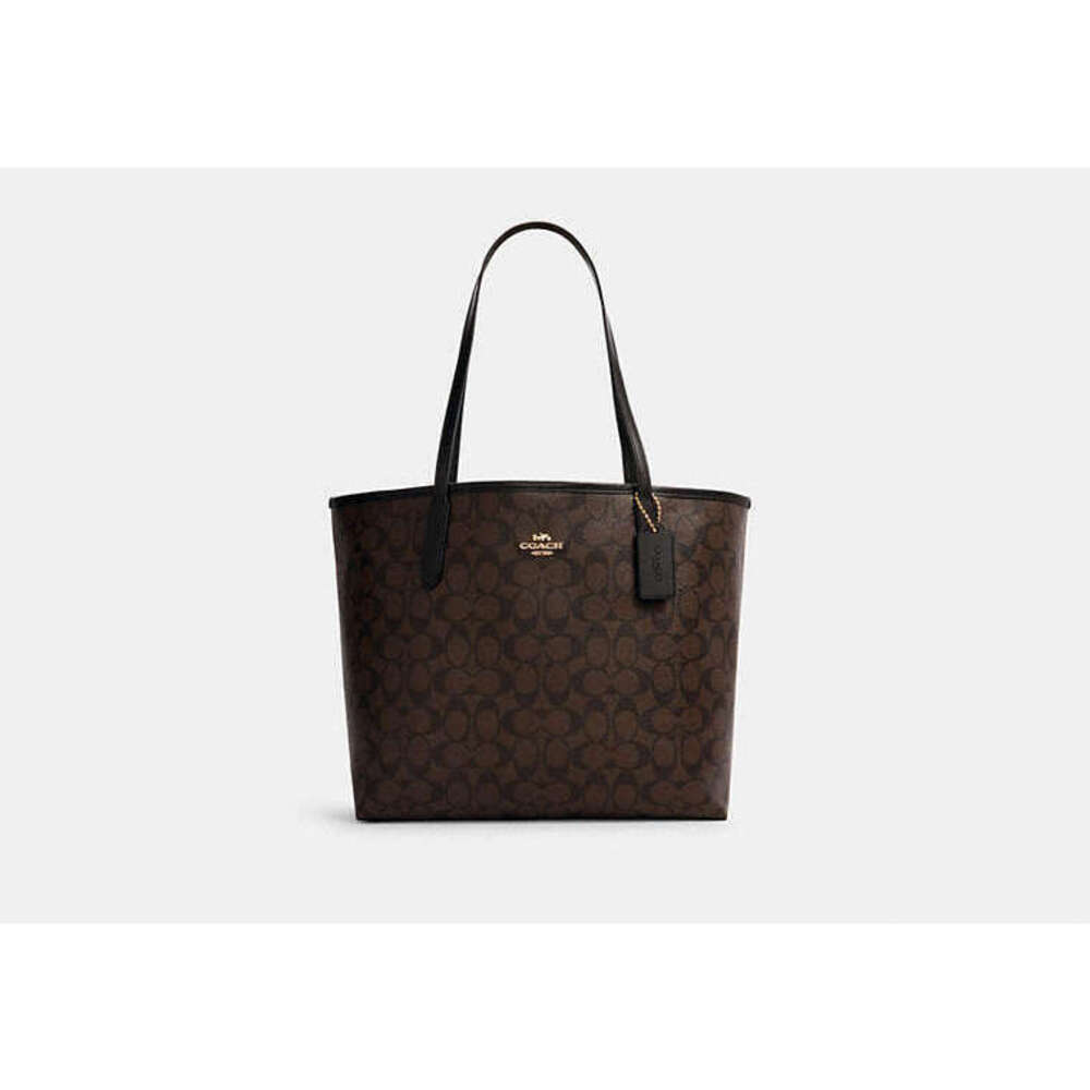 City Tote Bag In Signature Canvas